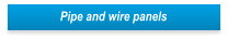 Pipe and wire panels