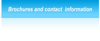 Brochures and contact  information